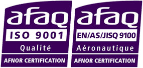 Certifications AFAQ ISO 9001 - EN/AS/JISQ9100